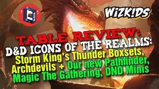 Unboxing Wizkids Minis - D&D ICONS OF THE REALMS STORM KINGS THUNDER, Archdevils, Pathfinder & Magic