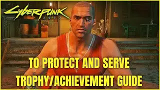 Cyberpunk 2077 | To Protect and Serve Trophy/Achievement (MISSABLE) - Complete River's Storyline