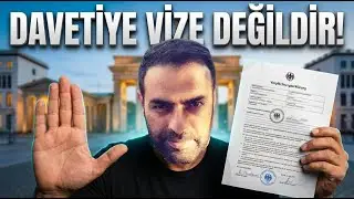 Almanya’dan Davetiye Geldi mi? Vize'ye Başvurmadan Önce Mutlaka İzleyin!