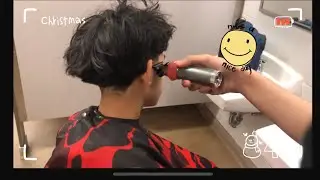Getting the Edgar cut in school bathroom