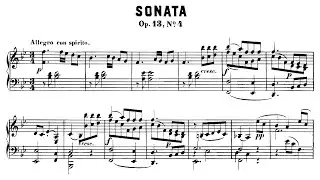 Muzio Clementi - Piano Sonata Op. 13 No. 4