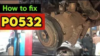 P0532 | p0532 Низкий уровень сигнала датчика давления кондиционера | код p0532 | p0532 obd2 | dtc...
