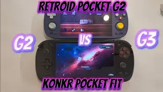 Сравнение игрового процесса Halo MCC между Konkr Pocket Fit и Retroid Pocket G2.