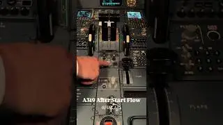 Watch the essential steps pilots follow to get ready for takeoff. ✈️ #A319 #PilotLife #CockpitFlow