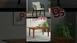 Chair vs Table #comparison #furniture #1v1 #chair #table