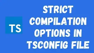 22. Strict Compilation Mode Options in the tsconfig configuration file in Typescript.