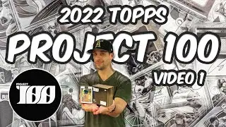 2022 Topps Project 100 Reveal - Video 1