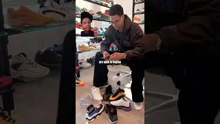Shaq passes down his footwear company to his son Shareef.. #shaq #shoes