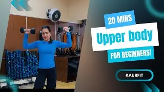 20-Minute Upper Body Workout for Beginners | Strength & Toning