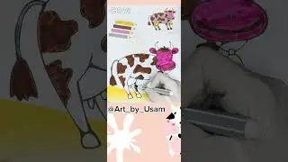 Cow Coloring for Kids | Fun Art Activity