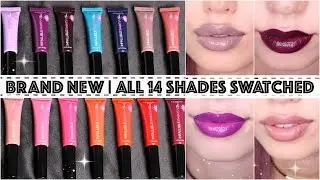 BRAND NEW | L'OREAL INFALLIBLE LIP PAINTS REVIEW | ALL 14 SHADES