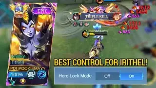 IRITHEL BEST CONTROL SETTING!! BEST BUILD IRITHEL 2025 - TOP GLOBAL IRITHEL MLBB