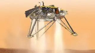 InSight Mars lander touches down on the Red Planet