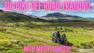Тренировки по внедорожным мотоциклам класса ADV с Moto Junkies - Уэльс, Tiger 800XC