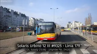 Linia 179 | Solaris Urbino 12 III #9325 - PKS Grodzisk Mazowiecki