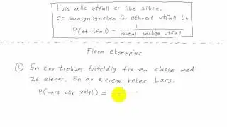 Matematikk 1P - 069 - Uniform Sannsynlighet