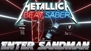 Metallica - Enter Sandman | Beat Saber's NEW Metallica Music Pack! (VR)