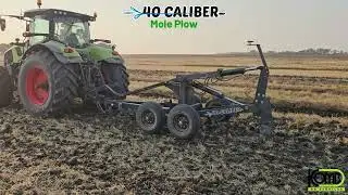 40 Caliber Mole Plow KOMB Ag Services