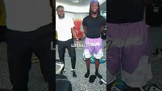 Kai Cenat & Kevin Hart Compare Heights 😂 #shorts #viral #kevinhart #kaicenat