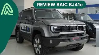 BAIC BJ41e: El 4x4 primer eléctrico de rango extendido con bloqueo de diferencial mecánico