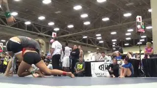 2015 F2W/WGC Europa Supershow - Kayla Deleon vs. Andrea Lee