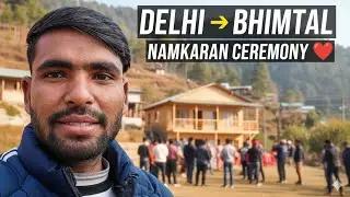 Delhi To Bhimtal | Baby Namkaran Ceremony Vlog | Pahadi Vibes
