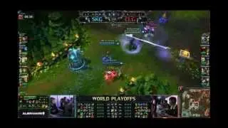 League of Legends S2 Playoffs: SK vs CLG.NA [Group A]