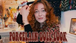 Porcelain Doll Curls Get Ready With Me | VLOGMAS 12