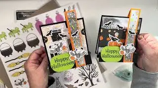 Stampin' UP! Жутковатая, сладкая, забавная открытка