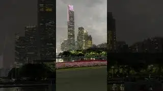 Guangzhou City Lights | Stunning Night View of Guangzhou, China 🌃✨