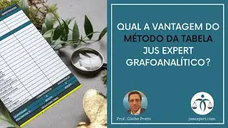 Qual a vantagem do método da tabela Jus Expert GrafoAnalítico?