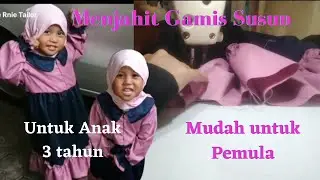 Cara Menjahit Gamis Susun ~ Full Video ~ Rnie Tailor