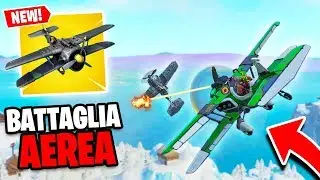 1VS1 CON GLI AEREI SU FORTNITE!! - *BATTAGLIA AEREA* Nuova Modalità Creativa! FORTNITE ITA