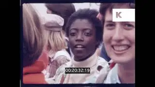 Marchers at San Francisco Gay Pride, LGBTQ+, 1970s, 1980s, HD