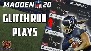 GLITCH RUN PLAYS MADDEN 20 - BEST WAY TO RUN IN MADDEN 20 - STRONG SLOT MADDEN 20 - WIN MORE GAMES
