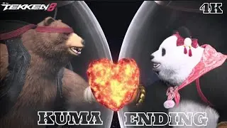 TEKKEN 8 Kuma Ending 2024 [4K 60FPS]