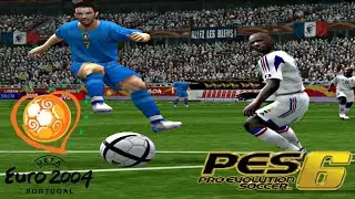 PES 6 Retrogaming - EURO Portugal 2004 - Italia #3