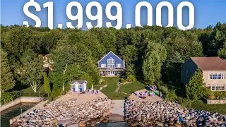 SOLD! See inside this SPECTACULAR $1,999,000 waterfront home on Georgian Bay!