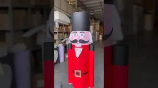 How to make your own nutcracker | diy nutcracker | diy giant nutcracker | build your own nutcracker