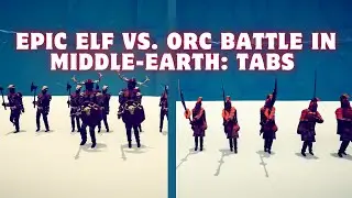 EPIC ELF VS. ORC BATTLE IN MIDDLE-EARTH: TABS GAMEPLAY