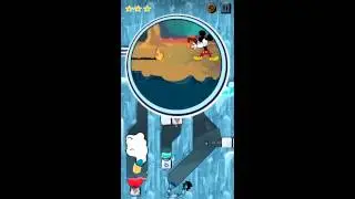 Where's My Mickey - Level 2-17 Walkthrough - 3 Stars