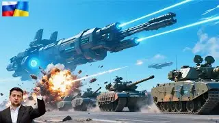 Putin is furious! US-UKRAINE attacks Russian tanks during a convoy in Crimea