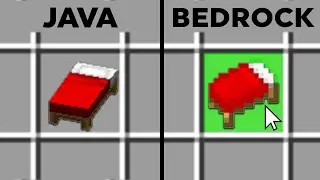 Diferen&ccedil;as entre Minecraft Java VS Bedrock
