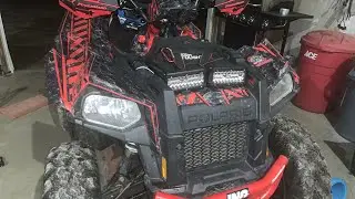 How to install a Light Bar on your ATV(detailed)