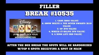 F1 FOR BREAK #10535 12 КОРОБОК 2025 TOPPS CHROME DISNEY ВЫБЕРИТЕ СВОЕГО ПЕРСОНАЖА ИЗ ФИЛЬМА #2