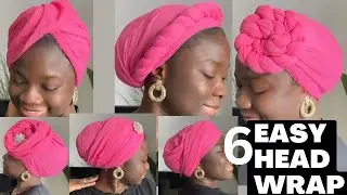 HOW TO: Do Simple Headwrap / Tutorial / Turban / Headscarf 🔥