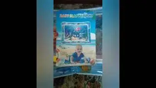 Водный коврик BABY SLAPPED PAD. Ребенок доволен