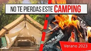 🔴 CAMPING imperdible en BARILOCHE - Dónde acampar el verano 2023? - Glamping en Camping Las carpitas