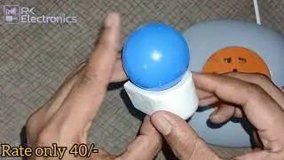 2 pin top wala night bulb 0 watt LED from Renesola Company for Rs. 40/- with 2 years guarantee #rke