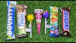Gentle wrapper sounds and tiny candy clicks to soothe your mind.